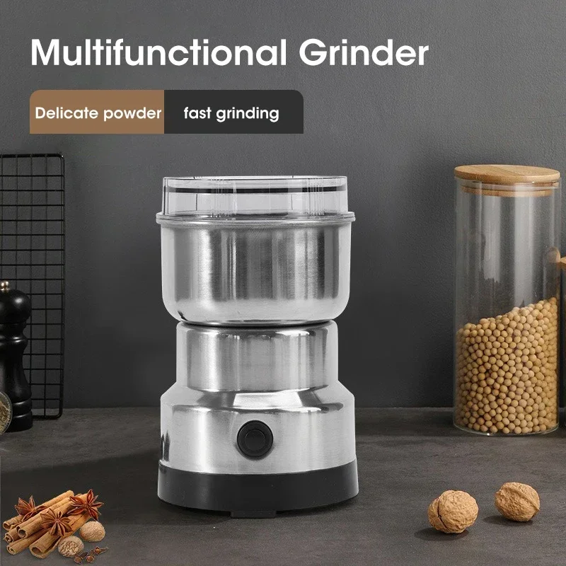 Mini Electric Grinder Household Ultrafine Baby Food Pulverizer Coffee Grinder Spice Pepper Grain Mill 4 Blades,electric grinder,coffee grinder