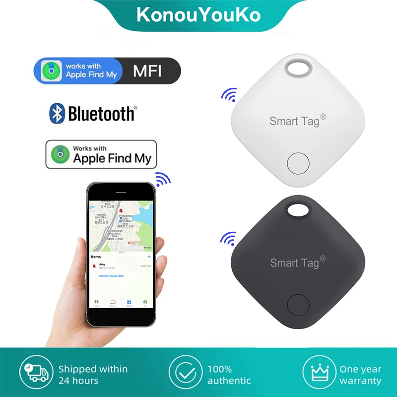 Bluetooth GPS Tracker Itag Compatible with Find My App,Global