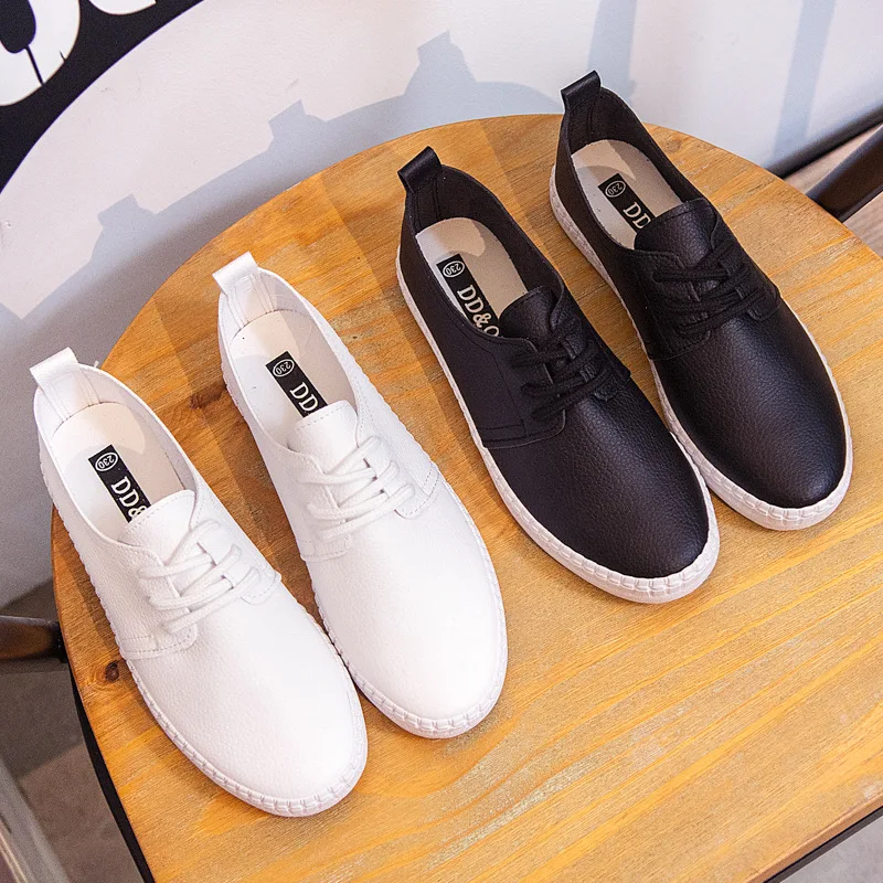 

New Women Shoes Ladies Vulcanize Shoes Fashion Sneakers Low-cut Woman Casual Loafers Korea Student Classics Best Sports Shoes