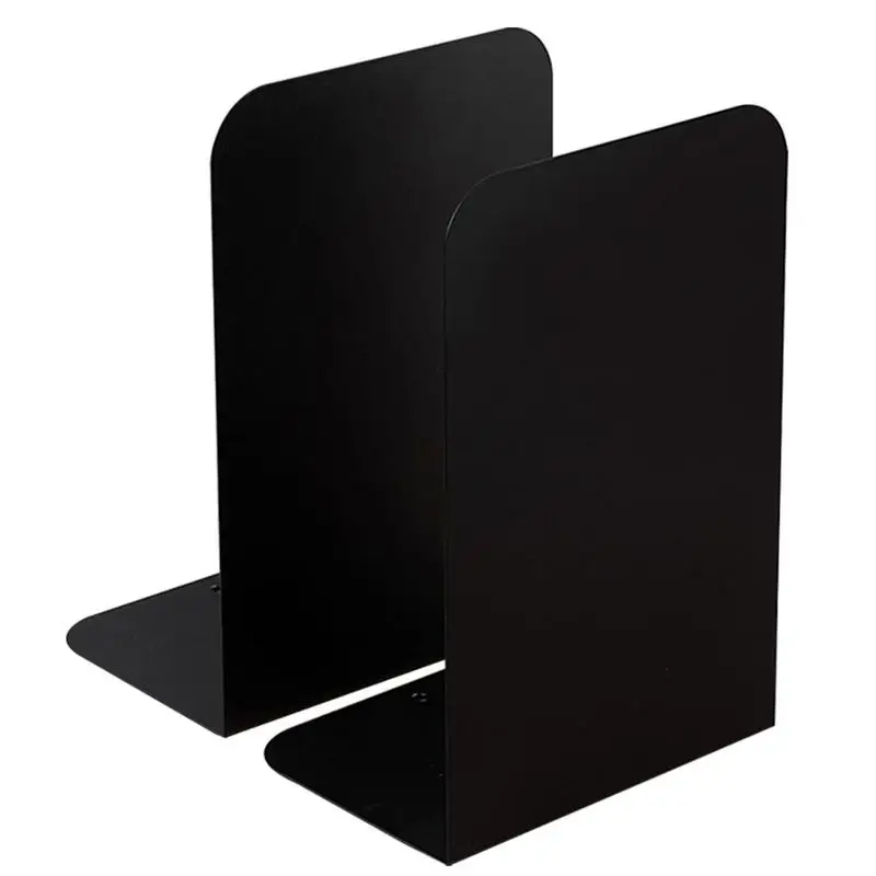 

Наконечники для книг, металлические разделители для книг, противоскользящие стоячие наконечники для книг, стопор, офисный органайзер, стопор для блокнотов