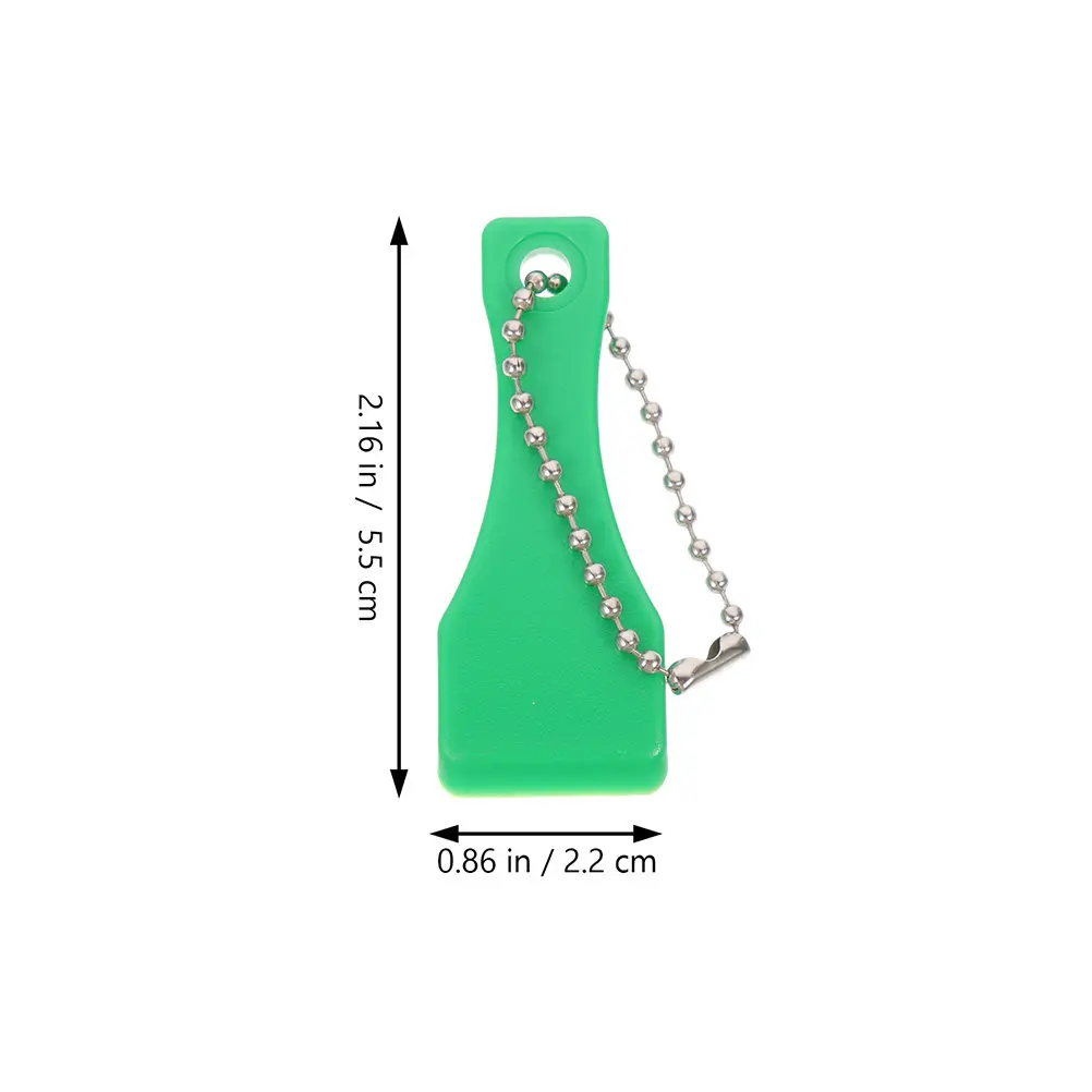 20Pcs 플라스틱 복권 스크래쳐 도구 티켓용 스크래치 오프 도구 다목적 스크레이퍼 라벨 필름용 튼튼한 스크래쳐 도구