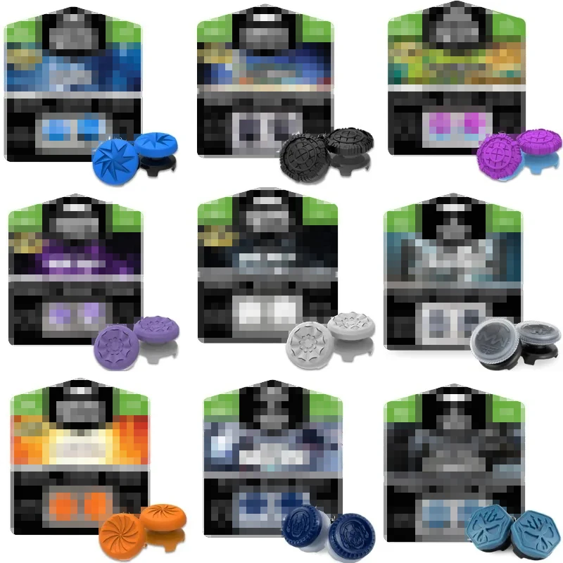 2 Pz Hand Grip Extender Caps Per Ps4 Xbox One Gamepad Thumb Joystick Extender Caps Stick Grips High/Low Rise Covers Controller