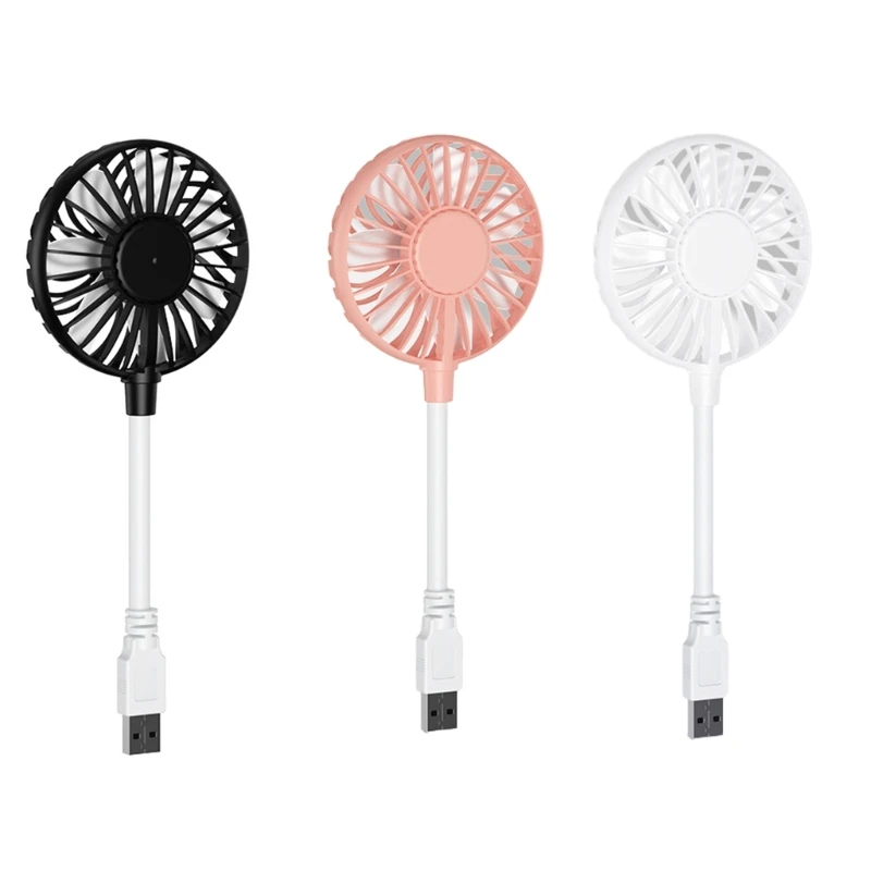 

Small Usb Fan USB In-line Silent Office Table Cooling Fans Usb Fan Adjustable Office Desk Fan Summer Portable Fan 5V 5W Dropship