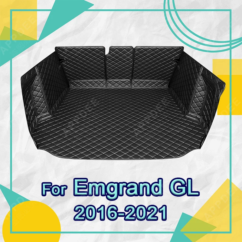 

Автомобильный коврик для багажника с полным покрытием для GEELY Emgrand GL 2016-2021 20 19 18 17, защитная накладка на багажник автомобиля, аксессуары для защиты интерьера