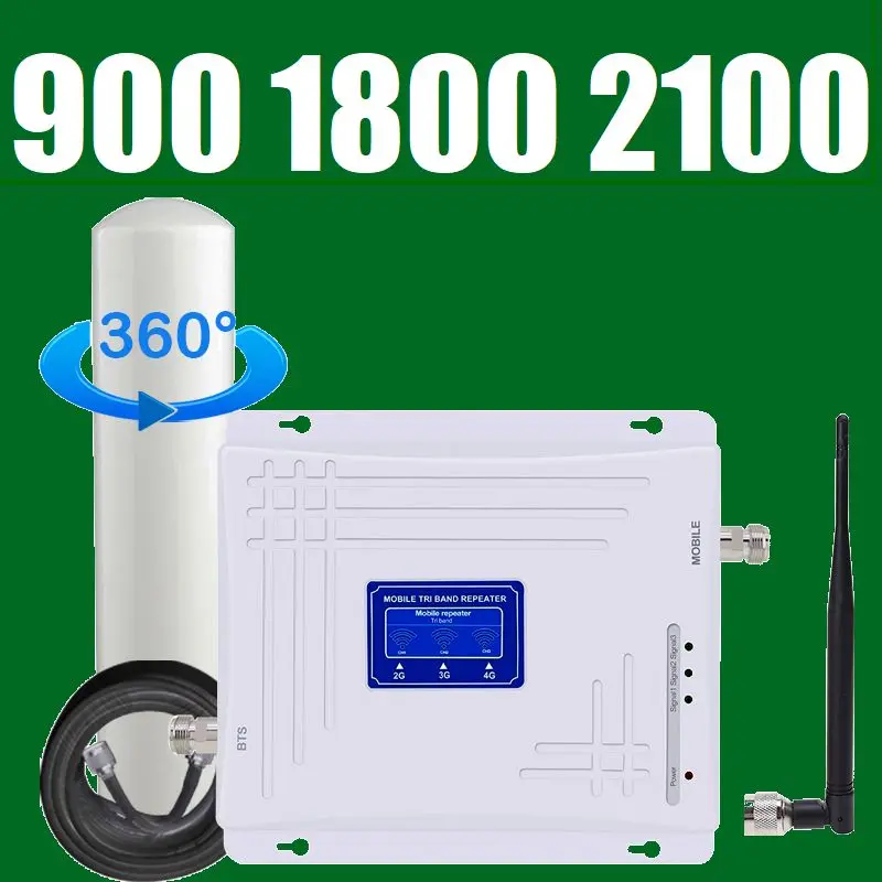 Ksa Vat Include 900 1800 2100mhz Triband Cellphone Cellular Booster