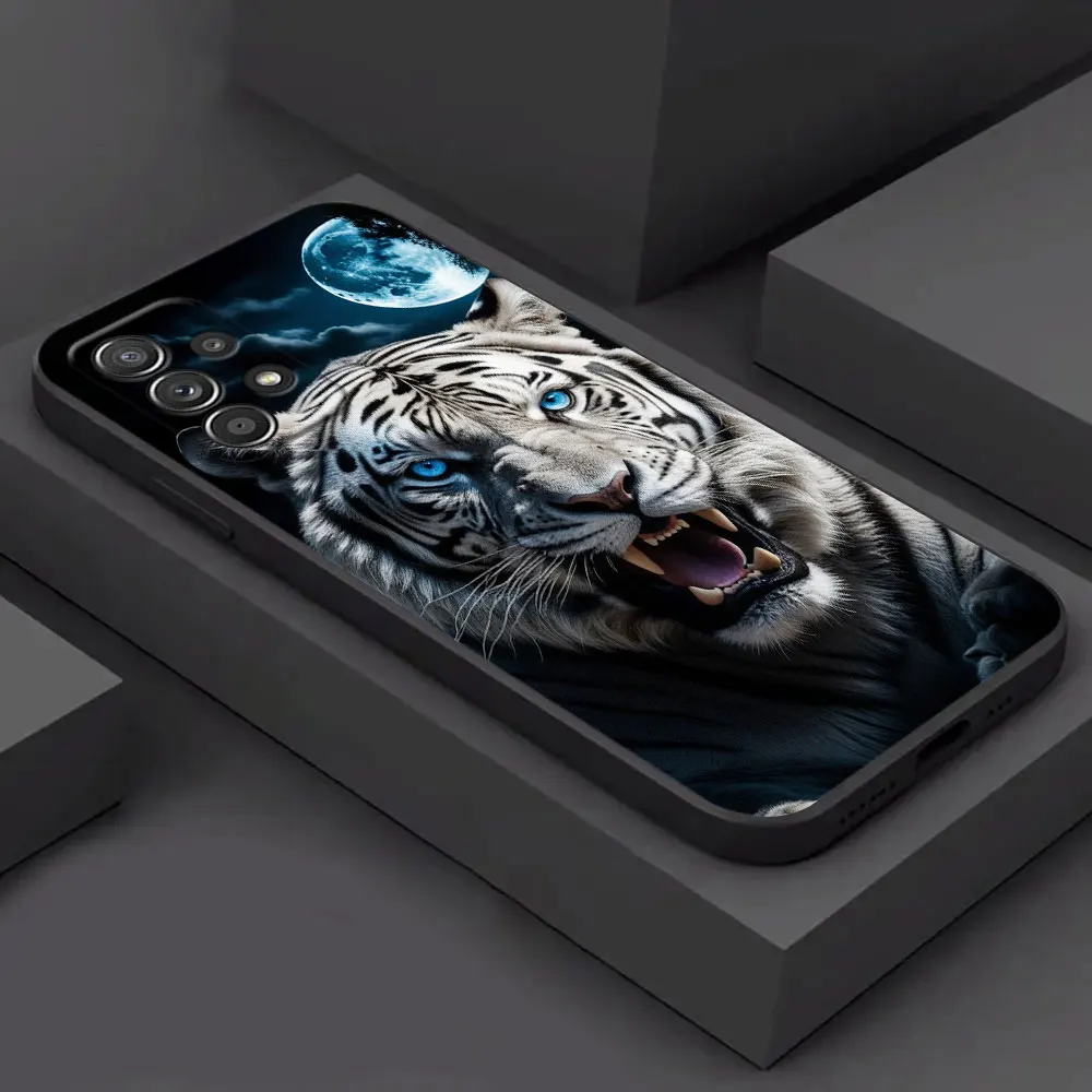 Tiger Design Soft Phone Case - Stylish and Protective