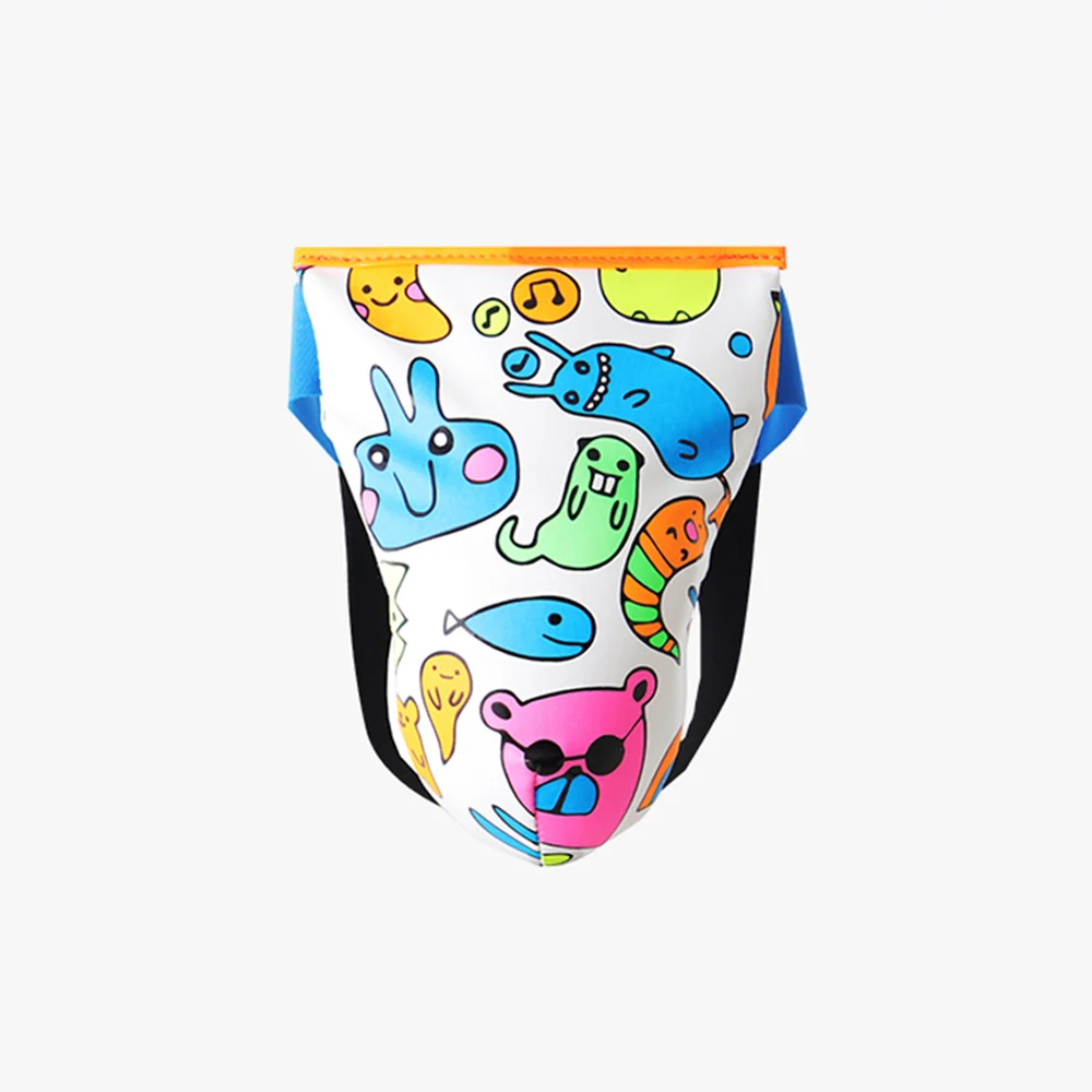 Dracula Boxing Kid Crotch Protection MMA Muay Thai Karate Judo Taekwondo Kickboxing Abdominal Guard Martial Arts Groin Gear
