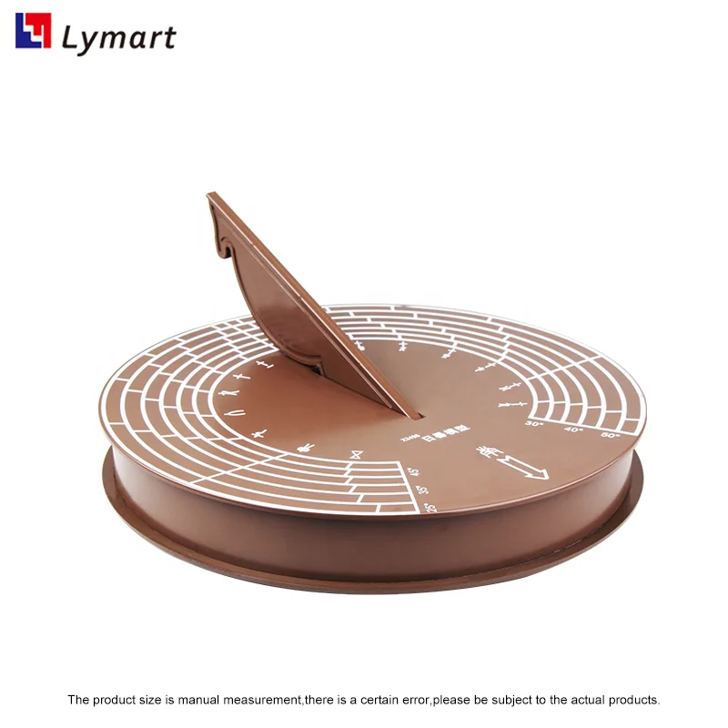 natural science antique sunny day 3d sundial model