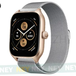 Sleek Milanese Loop Metal Bracelet Watch Band, 20mm/22mm Strap for 22mm watch band (Silver 1)
