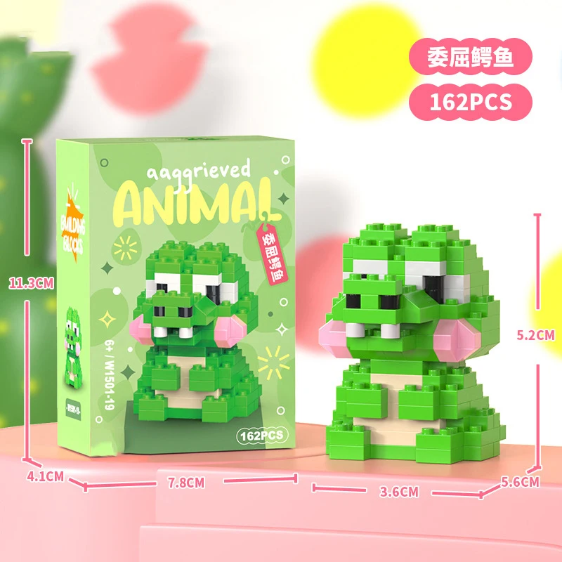 Animal Micro Particle Building Blocks Toy for Kids - Creative Mini Bricks Gift