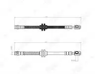 -Tubo Freno Su Vw Amarok 17