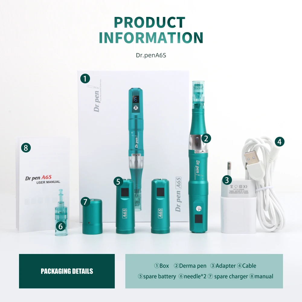 Рисунок 6 - Dr. Pen Ultima A6S с 2 картриджами