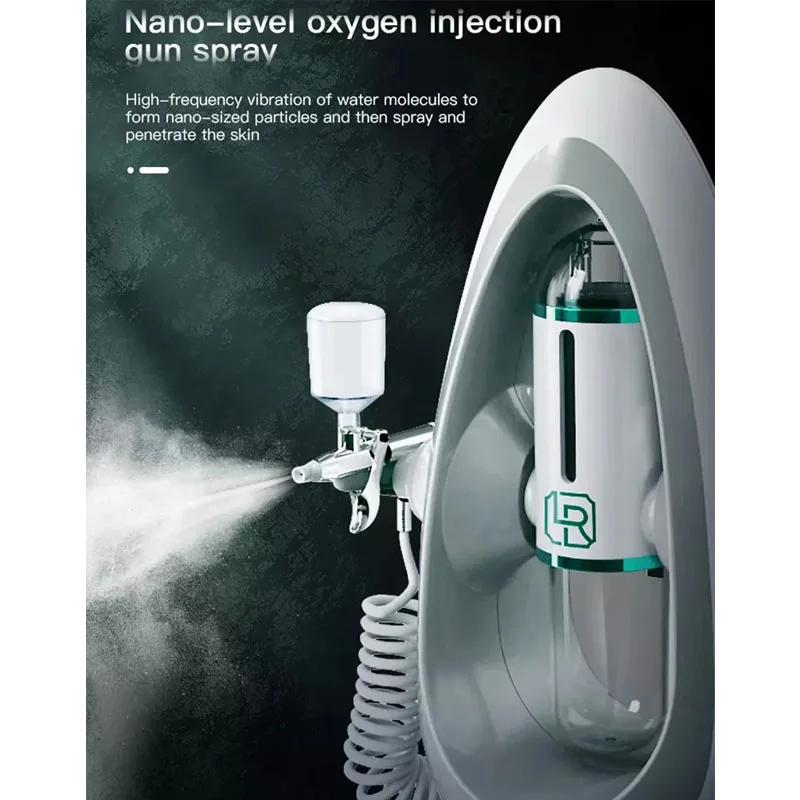 Peeling Beauty Device New Small Bubble Oxygen Injection Instrument Hydra Dermabrasion Aqua Facial Cleaning Suction Blackhead 2