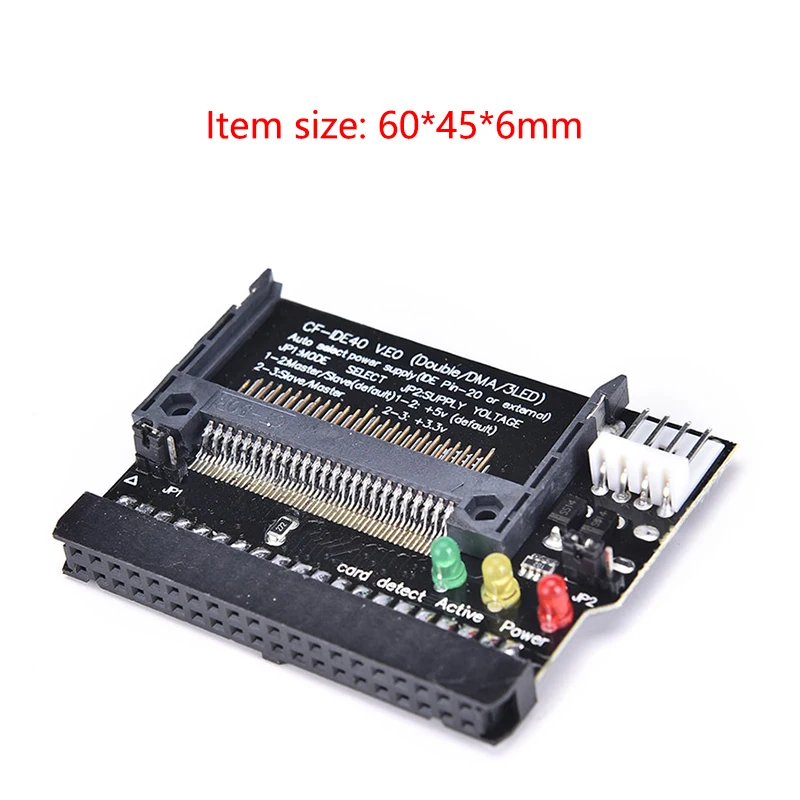 CompactFlashCFto35Female40PinIDEBootableAdapterConverter