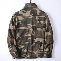 CamSolomon-Veste zippée pour homme, manteau vert, coupe-vent décontracté, vêtements vintage, printemps et automne 2