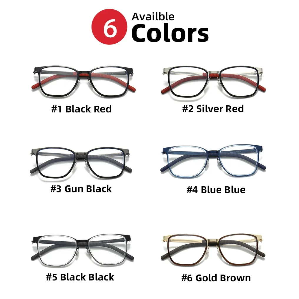 VIVIBEE Stylish Blue Light Blocking Eyeglasses with UV Protection