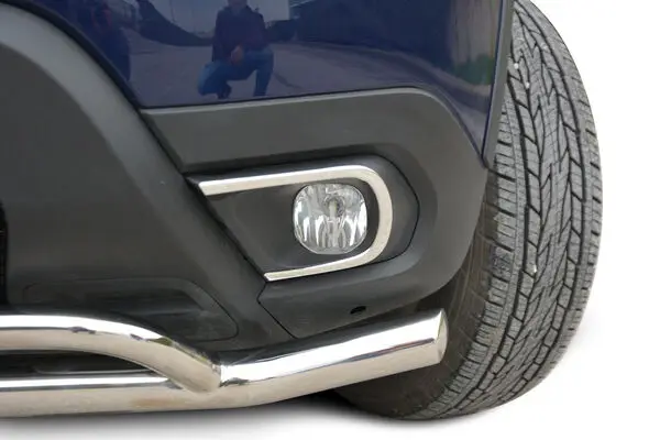 Dacai Duster Chrome Front Fog Headlight Trim 2018 And Post (2 Pcs)