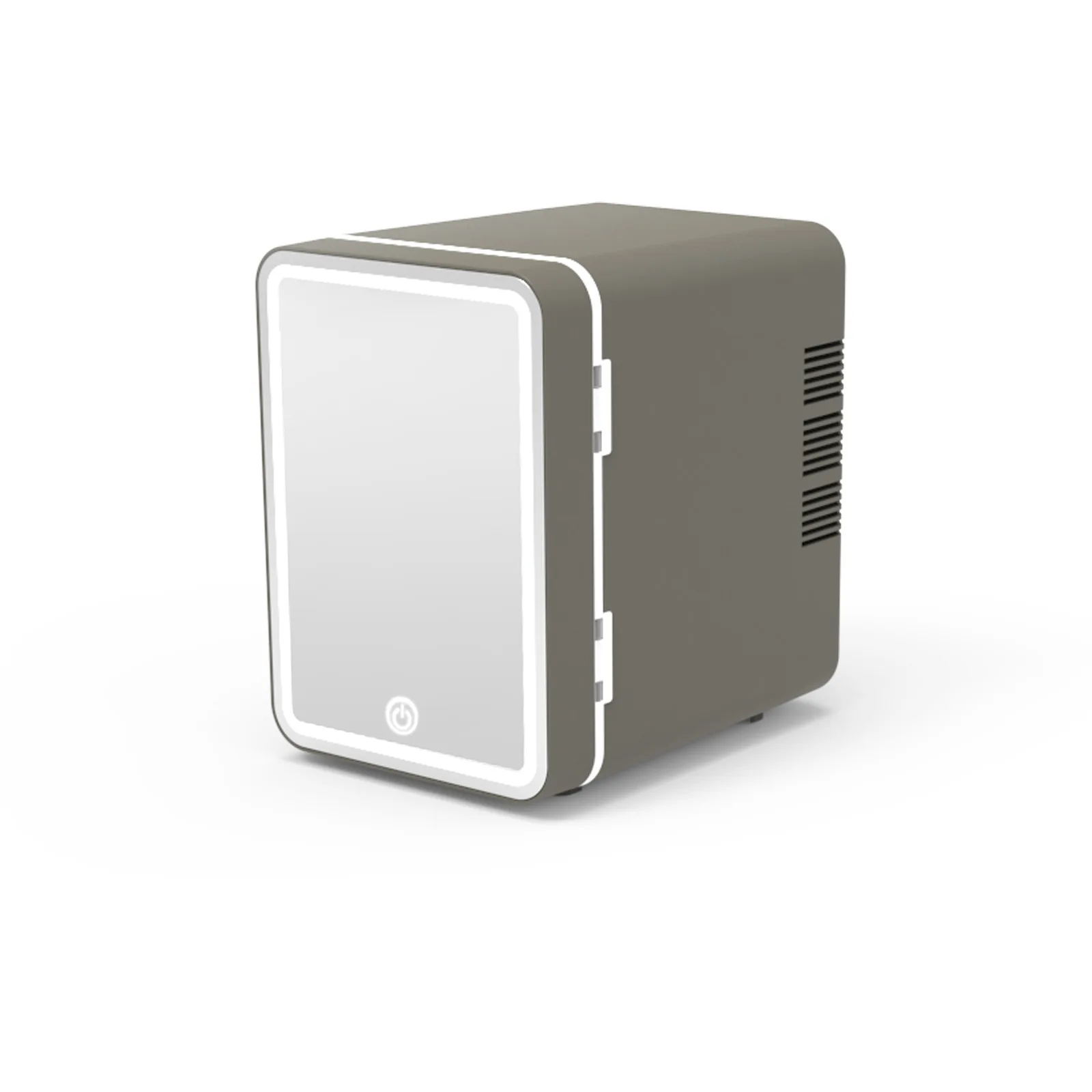 Smart table with led mirror fridge refrigerator 8l 10l small fridge mini smart touch table with refrigerators and freezers home