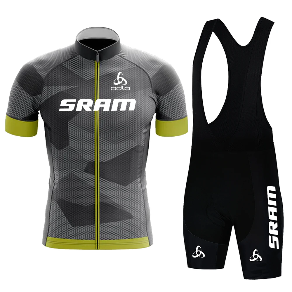 2023ProSRAMCyclingJerseySetMensCyclingClothingRoadBike