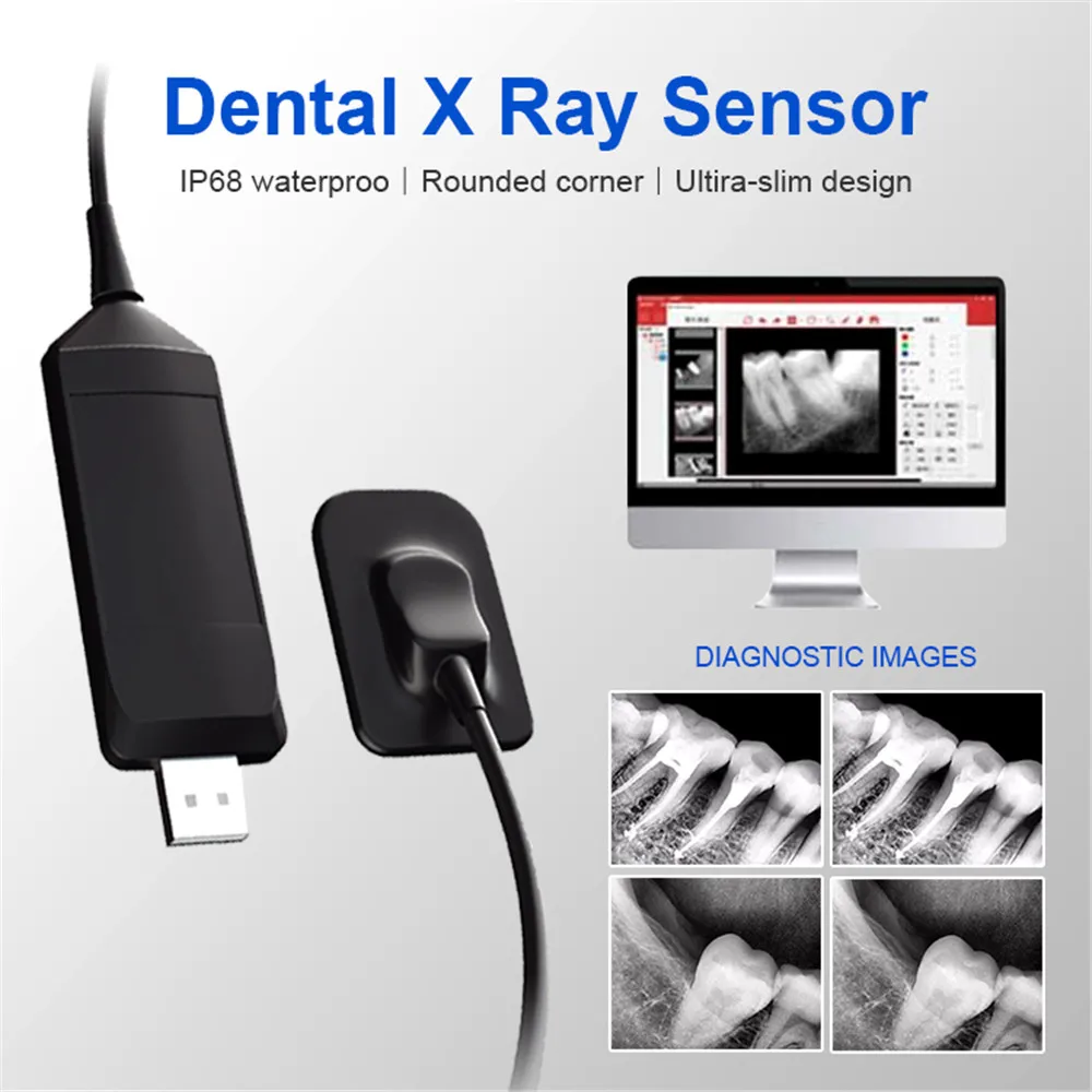 

Dental Digital Sensor Imaging Intraoral System DynImage X-ray Sensor Intra-Oral with 3 Metre Cable 2 Sizes For Dentists