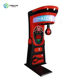 Console di gioco commerciale per kick boxing a gettoni, attrezzatura per allenamento di boxe per sale giochi e centri commerciali