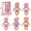 Simulation Reborn Dolls Baby Dress Up Soft Rubber Silicone Doll For Girls Toddler Kids Birthday Gift 2