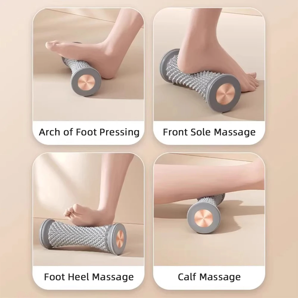 Foot Massage Roller Foot Roller Foot Massager Plantar Acupressure Relaxation Feet Shiatsu Massager Calf Shaping Massage Tools