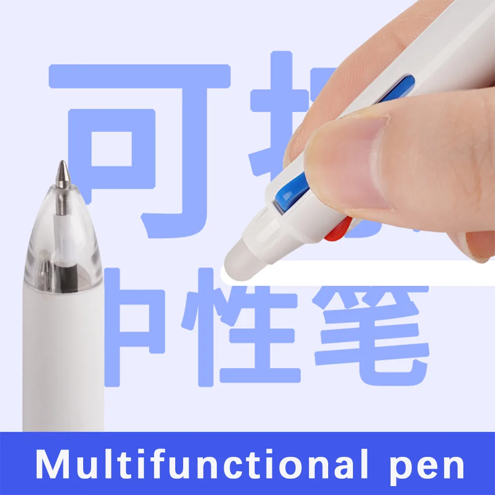 3 in 1 Erasable Gel Pen Set 0.5mm Black Blue Red Refills Multicolor Pen Washable Handle Office School Japanese Kawaii Stationery gel pens