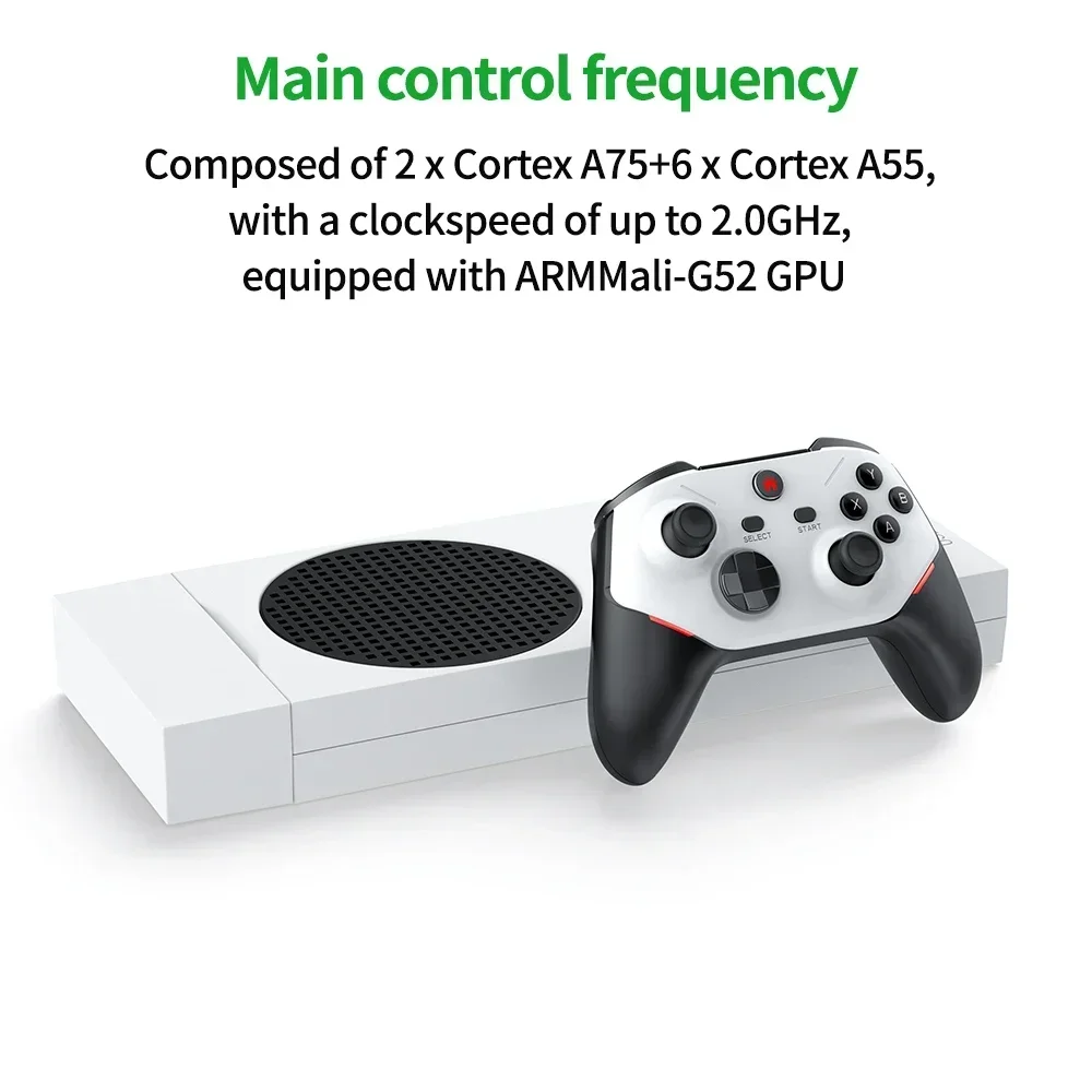 BOYHOM Retro Video Game Console Composed of 2 x Cortex A75+6x Cortex A55 ARMMali-G52GPU For PS2/PS1/Wii/N64/SS 10000/20000+ Game