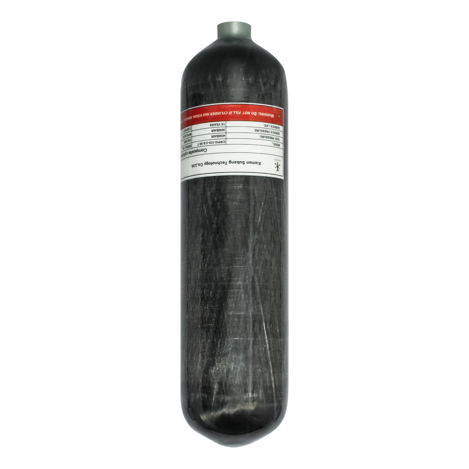 TUXING 300Bar 3L Carbon Fiber Cylinder with Fill Station Regulator Valve 4500psi