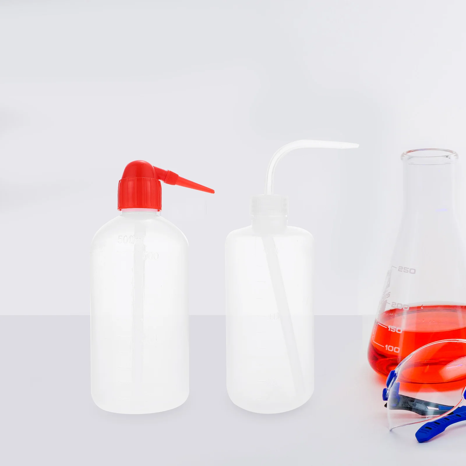 

Elbow Pointed Washing Bottle with Narrow Mouth for Laboratory Rinsing Portable Water