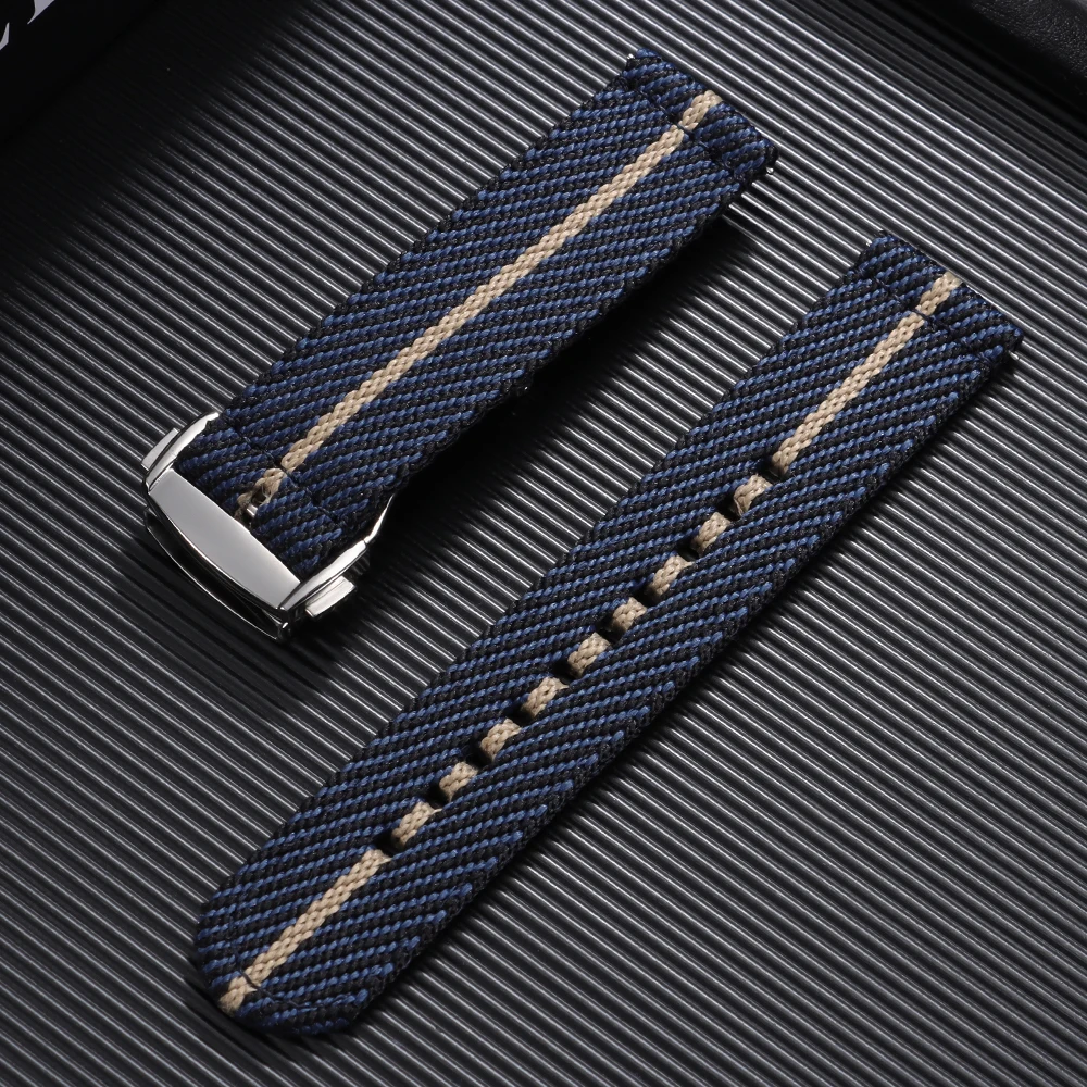 20mm Nylon Sports Watch Strap Soft Replacement Band