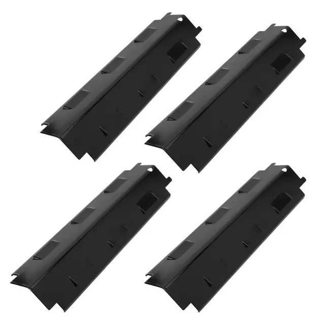 Rozsdamentes Acél 4Db Grill Hőpajzs Sátrak Cserealklemez Pajzs Illeszkedik A Charbroil Bbq Szerszámhoz Égő Kiegészítőkhöz