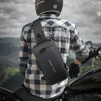 Sac à bandoulière antivol en cuir PU pour homme, sac de poitrine, classique, multifonctionnel, initié, créateur de marque, nouveau 6