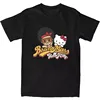 Haikyuu Bruno Mars Hello Kitty T-shirt Cotton T-shirt Women's Fashion T-shirt Retro Y2K Design Round Neck Short Sleeve T-shirt 1