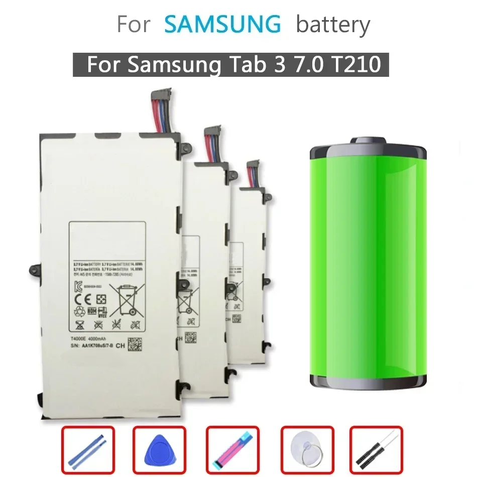 

Аккумулятор T4000E 4000 мАч для планшетов Samsung Galaxy Tab 3 7,0 T210 T211 T2105 T217a