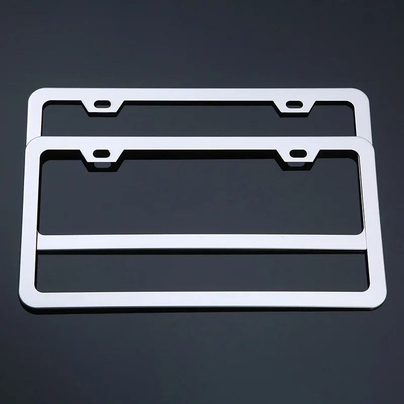 2PCS Motorrad Kennzeichen Rahmen Aluminium Legierung Platte Rahmen Personalisierte Modifikation von Fahrrad Kennzeichen Rahmen – Detail 7
