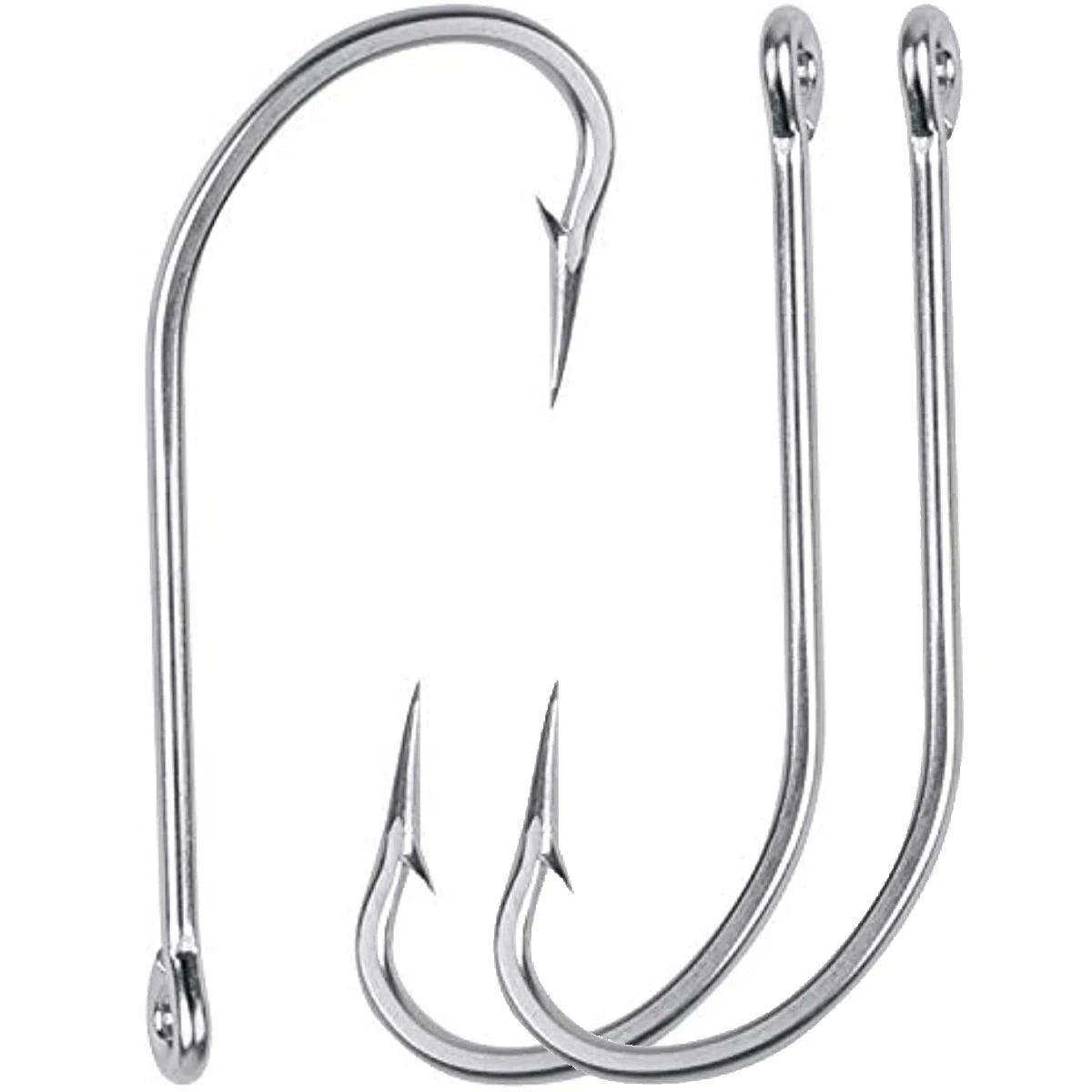 200PCS Fishing Hooks Saltwater O'Shaughnessy Fish Hooks