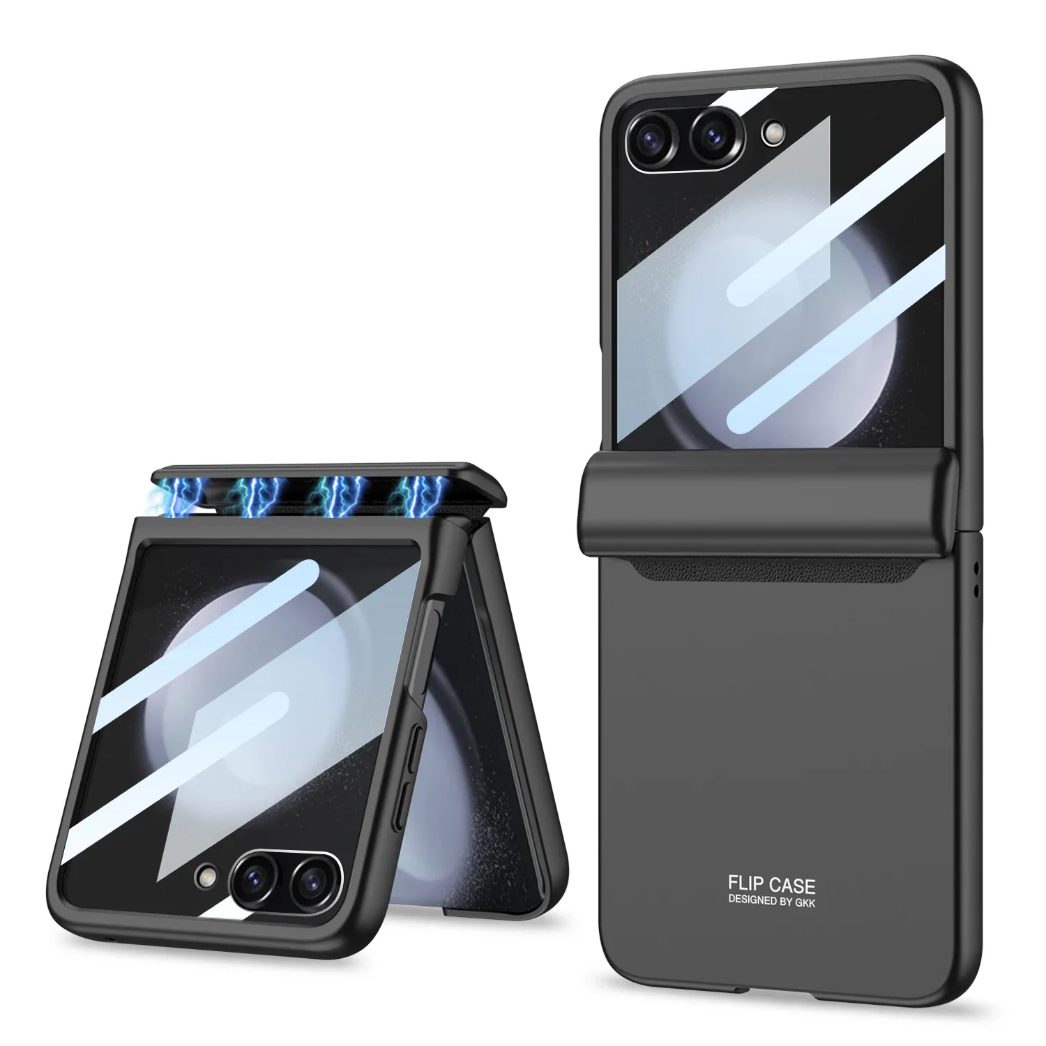 GKK Original Magnetic Hinge Case with Screen Protector - All-in-One Cover