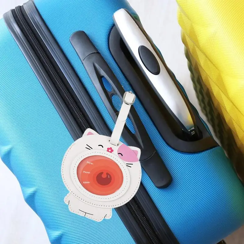 Travel Bag Tags Animal Suitcase Decorations Luggage Identifiers Beautiful Backpack Decorations Travel Accessories For Women Men