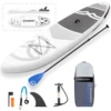 Aufblasbare Stand Up Paddeln Paddle Board Nicht-Slip für Alle Geschick Ebenen Surf Board mit Luftpumpe Tragen Tasche leine Stehen Boot 1