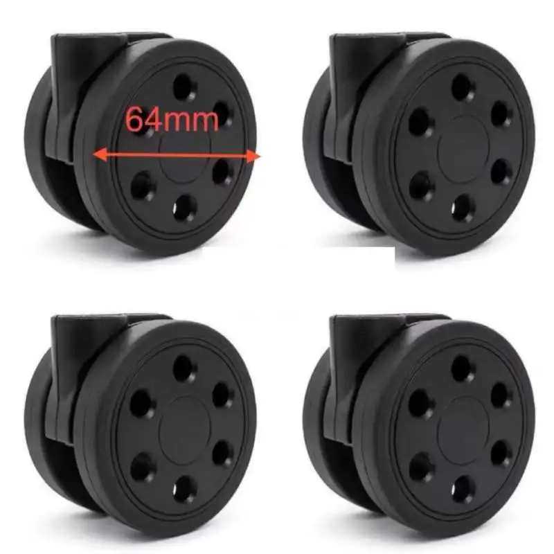 4pcs/Set For Rimowa Luggage Wheel Replacement Load-bearing Silent Casters Suitcase Universal Wheel Repair Travel Accessories