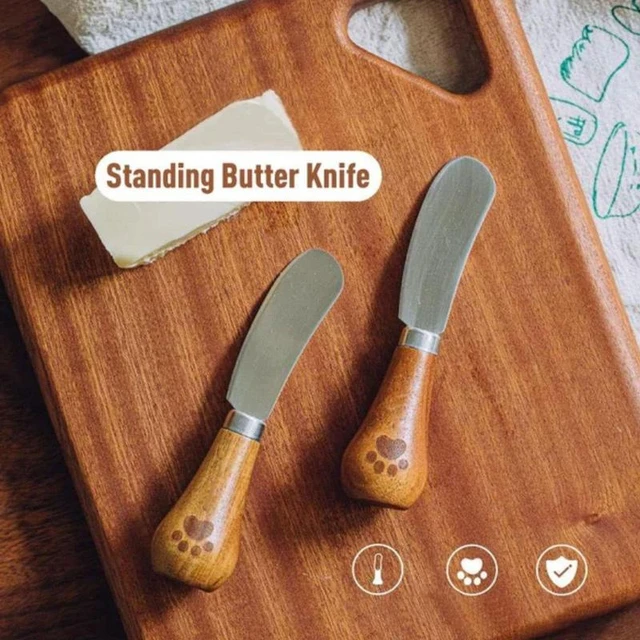 Stainless Steel Butter Knife Spreader Silver Better Butter Spreader Knife  for Cutting & Spreading Butter Cheese M-261 - AliExpress