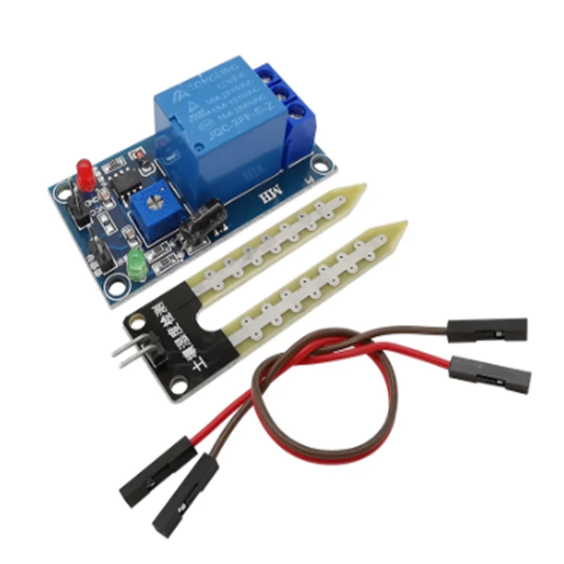 

1Pcs DC 5V 12V Soil Moisture Sensor Relay Control Module Automatic Watering of The Humidity Start Switch Relais Module