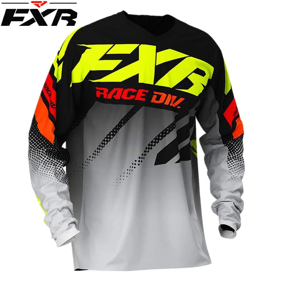 Cycling Jersey FXR Downhill Jersey Motocross Shirt Moto Cross Country Polera Mtb Jersey Motorcycle Mountain Bike Long Sleeve Sweatshirt