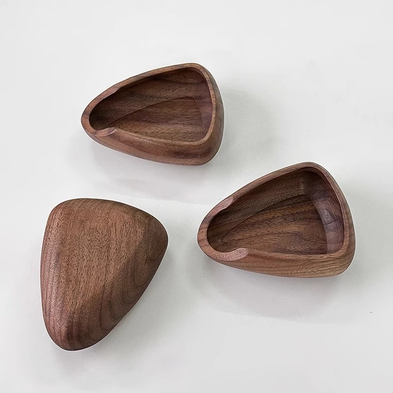 Ceramic and Wood Espresso Coffee Bean Weighing Tray