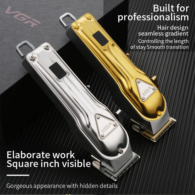 VGR V-140 Electric Hair Clipper Professional Metal Home Appliance Haircut Machine Rechargeable Barber Trimmer for Men Vgr 140 6