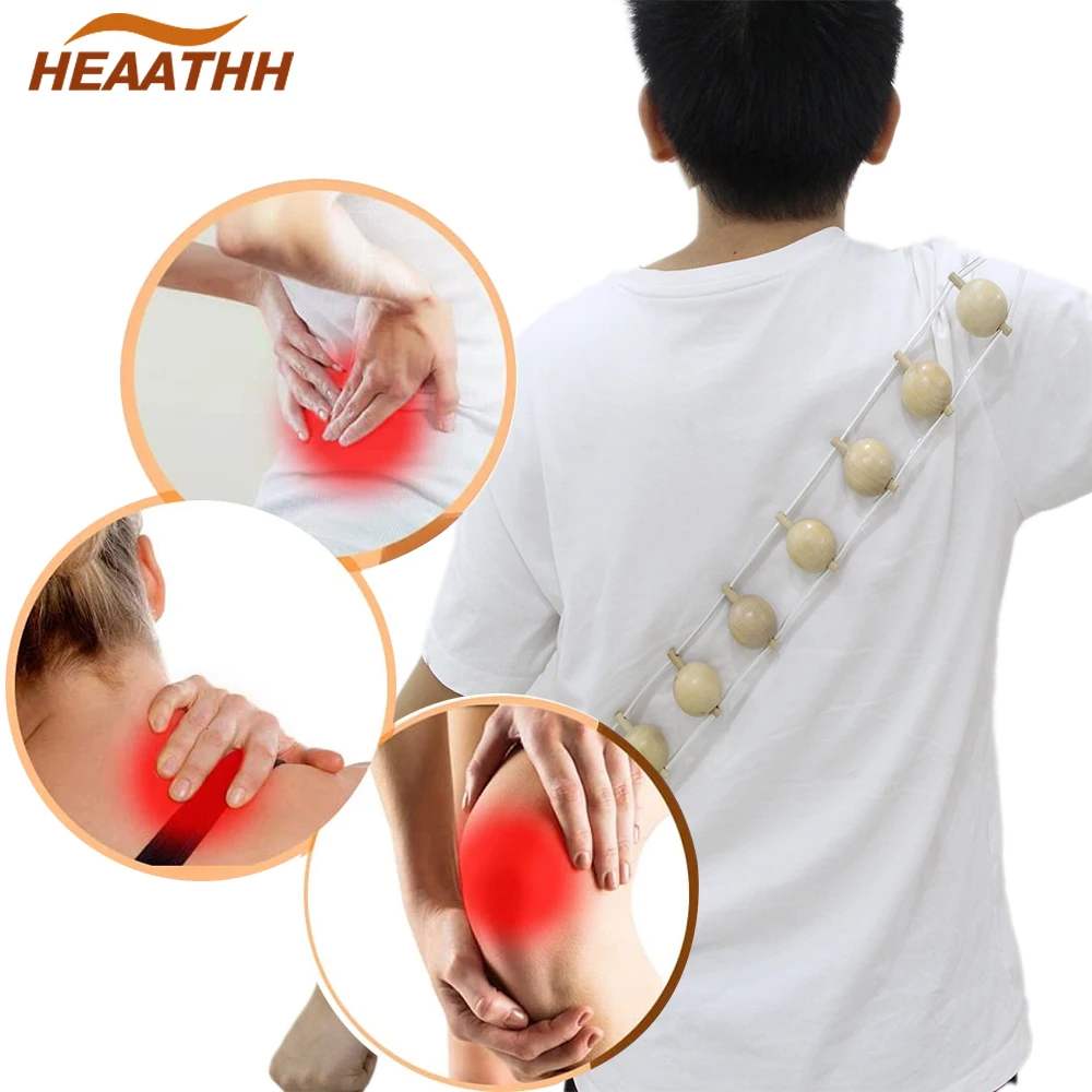 Neck Massager Lymphatic Drainage Massager Neck Massager Roller for Deep  Tissue in Back, Shoulder, Waist, Legs Pain Relief - AliExpress