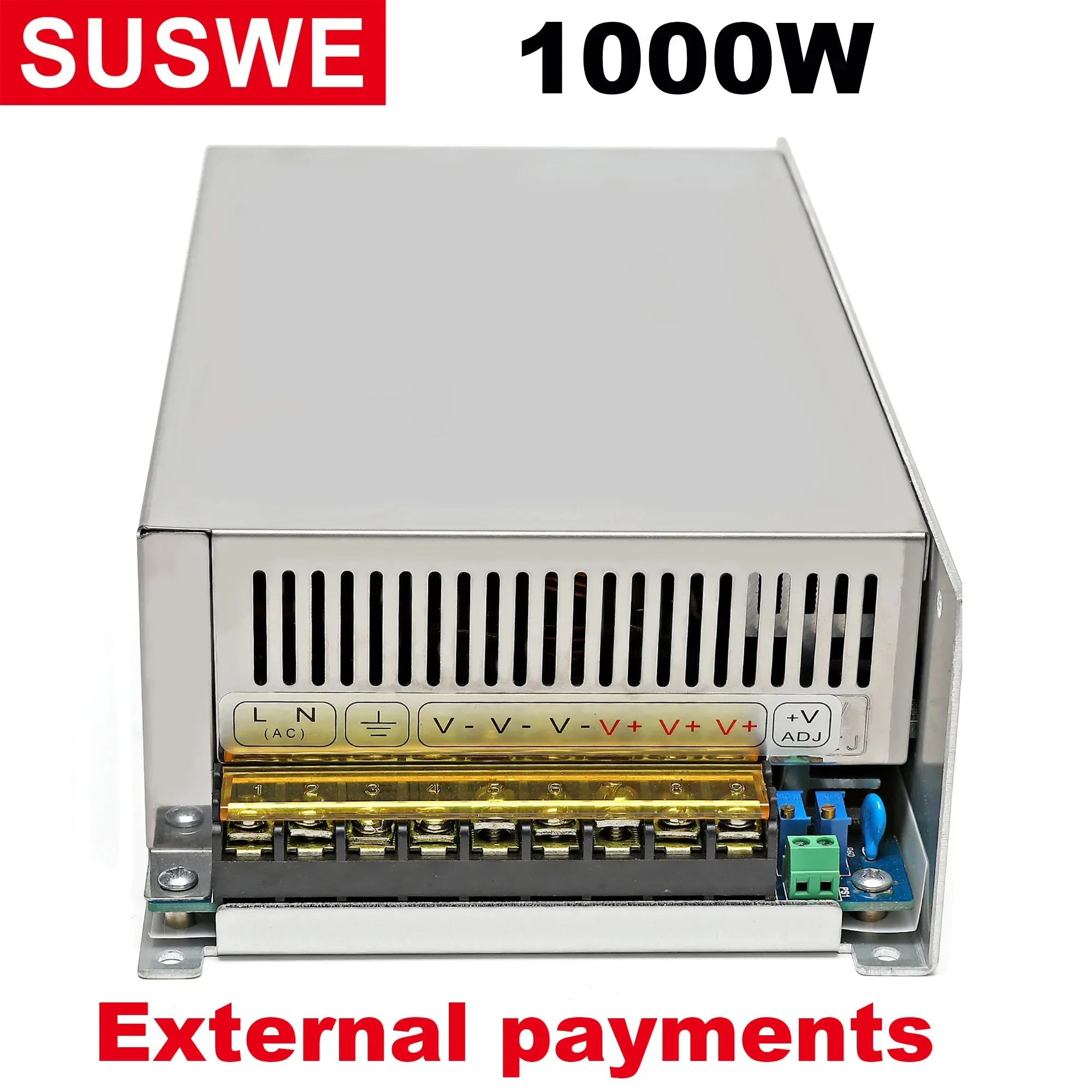 외부 전원 공급 장치, 0-5V, 0-10V 신호 제어 전압 조정 가능, 1000W 조정..