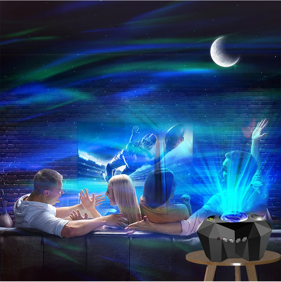 night light lamp Aurora Lights Star Projector Galaxy Projector with Remote Control Sky Night Light Gift for Kids Adults Bluetooth Music Speaker candle night